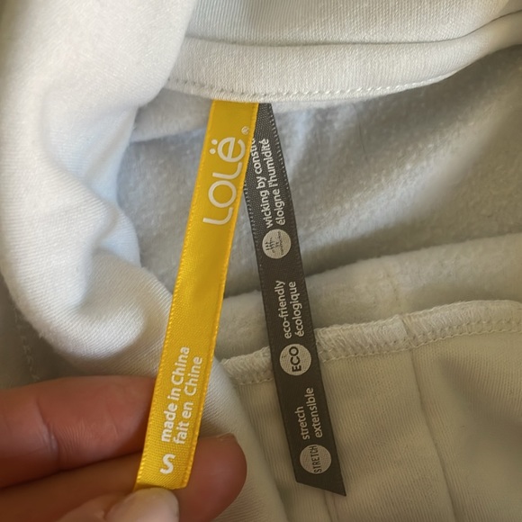 THE LOLE Calm Me Sweatshirt Funnel Neck Tunic Dress - Picture 6 of 10